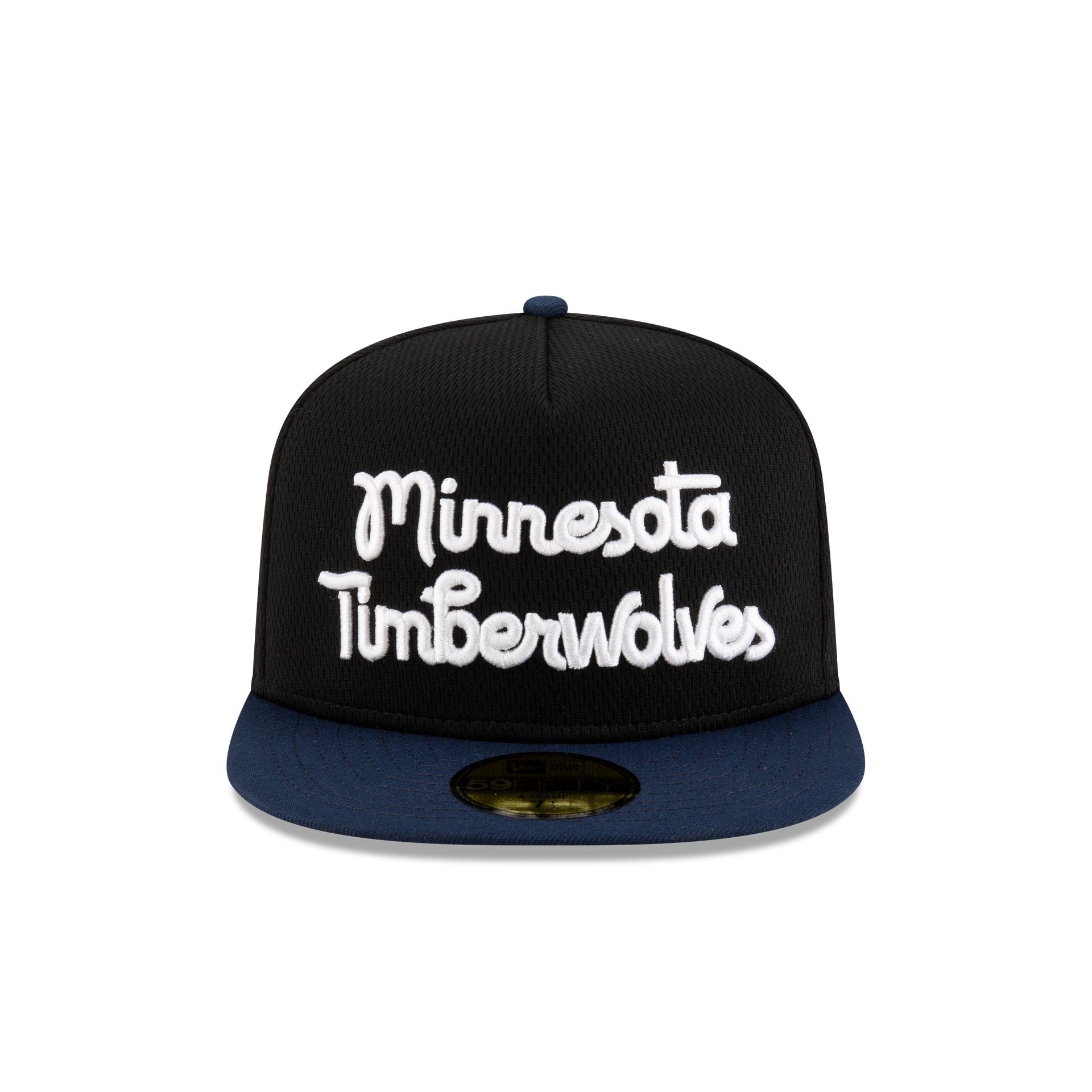 Minnesota Timberwolves Dashmark Mesh 59FIFTY A-Frame Fitted Hat - Image 2