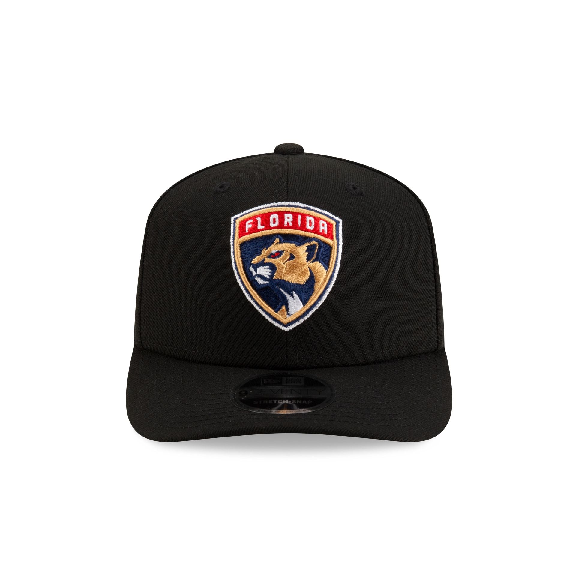 Florida Panthers Black 9SEVENTY Stretch-Snap Hat - Image 2