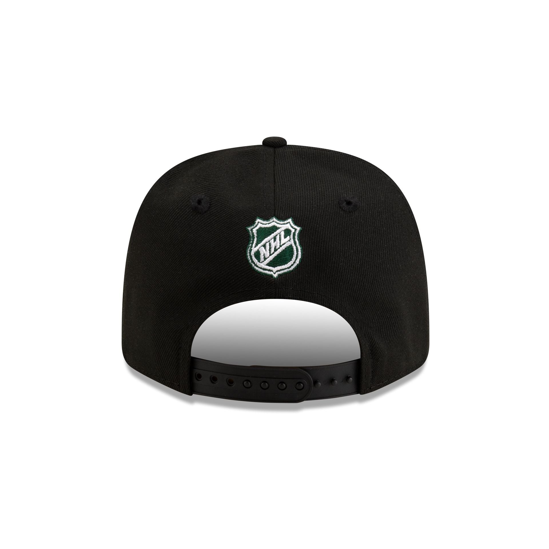 Minnesota Wild Black 9SEVENTY Stretch-Snap Hat - Image 6