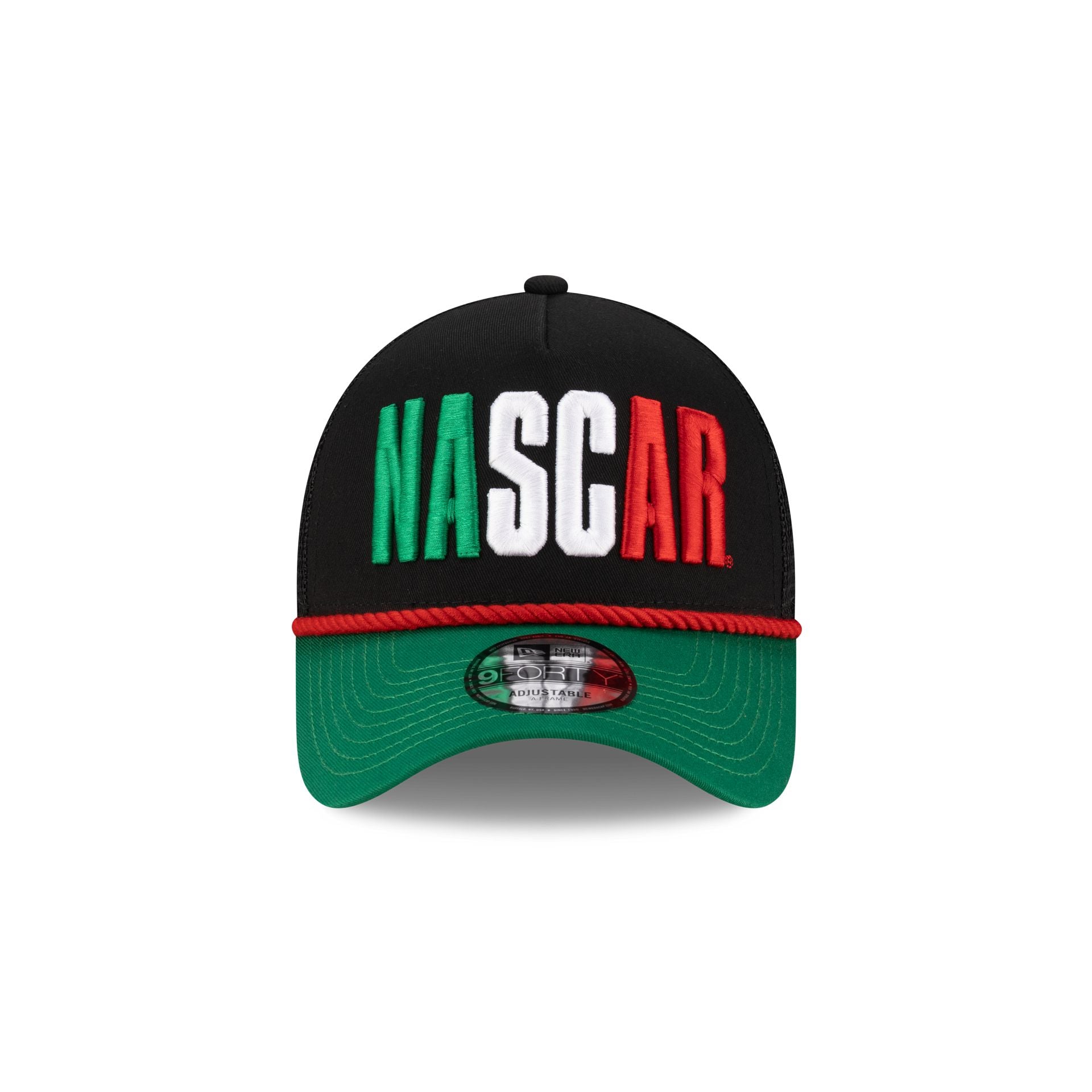 NASCAR Classics Mexico City Race 9FORTY A-Frame Trucker Hat - Image 2