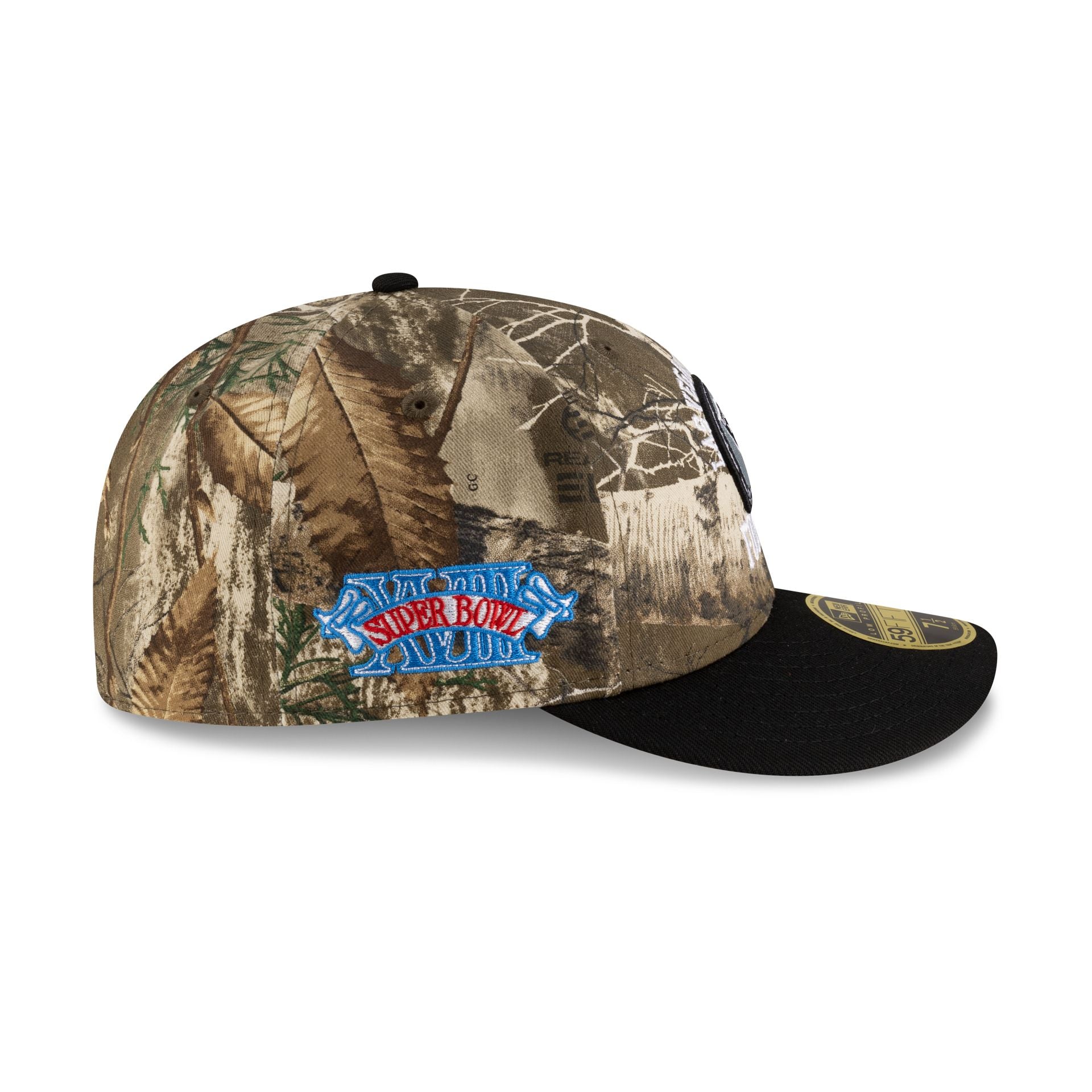 Just Caps Realtree Las Vegas Raiders Low Profile 59FIFTY Fitted Hat - Image 4