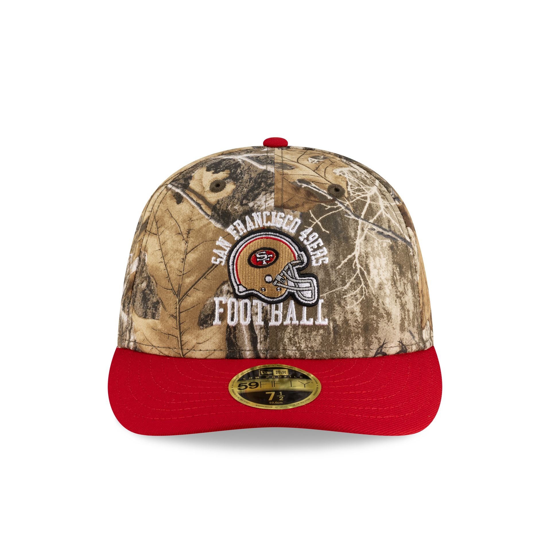 Just Caps Realtree San Francisco 49ers Low Profile 59FIFTY Fitted Hat - Image 2
