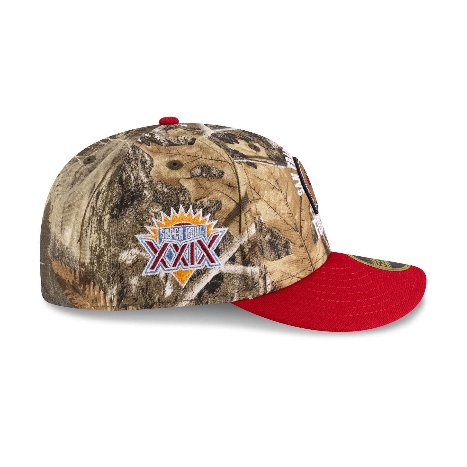 Just Caps Realtree San Francisco 49ers Low Profile 59FIFTY Fitted Hat - Image 4