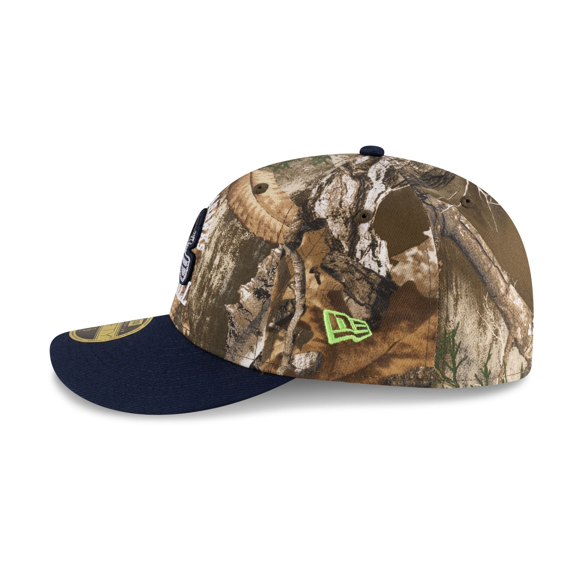 Just Caps Realtree Seattle Seahawks Low Profile 59FIFTY Fitted Hat - Image 5