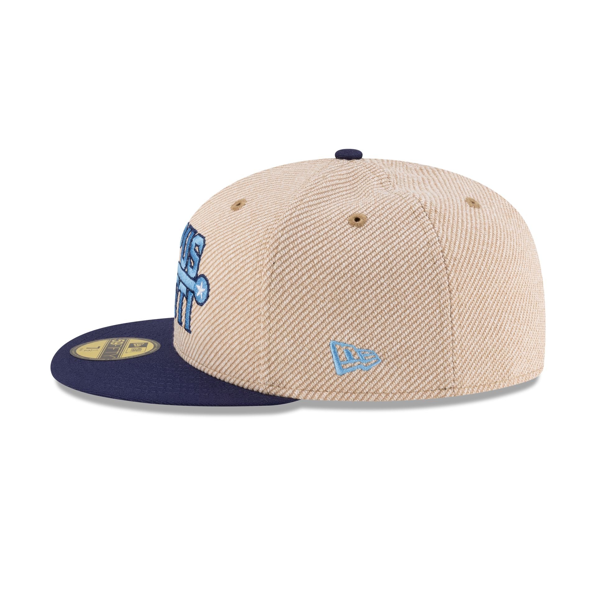 Corpus Cristi Hooks Terry Heather Tan 59FIFTY Fitted Hat - Image 5