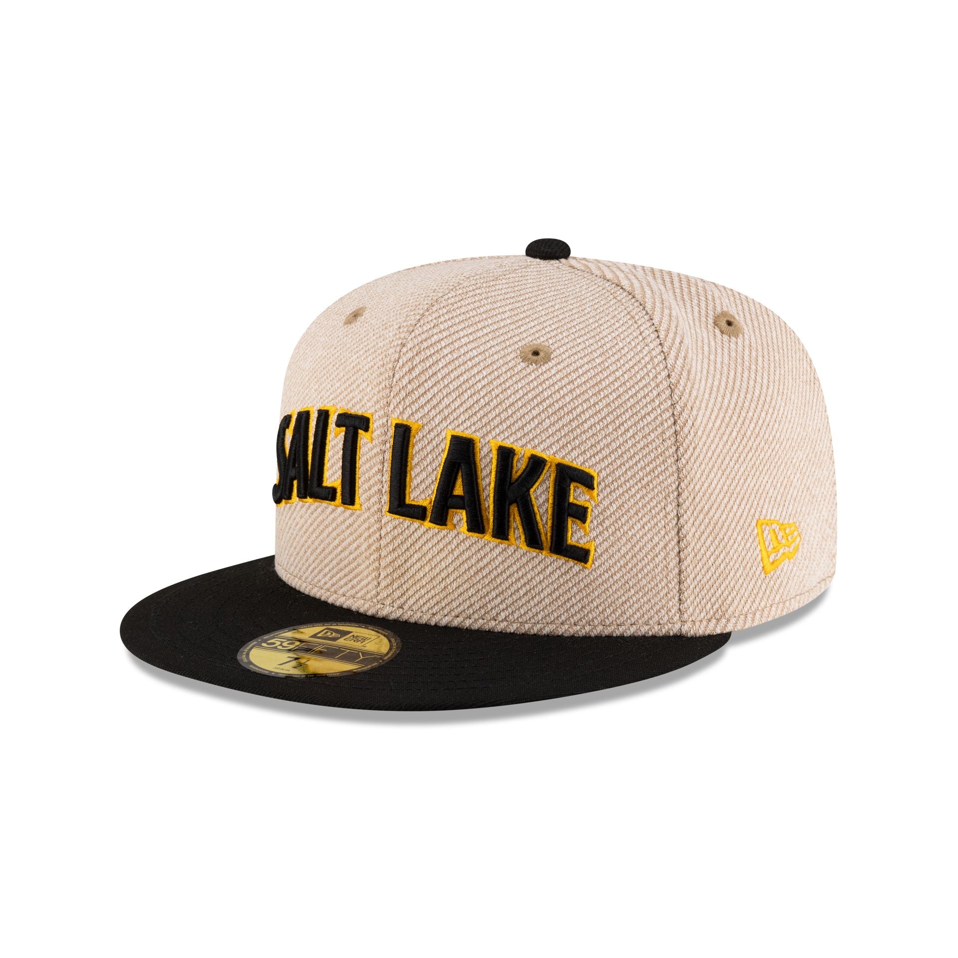 Salt Lake Bees Terry Heather Tan 59FIFTY Fitted Hat - Image 3