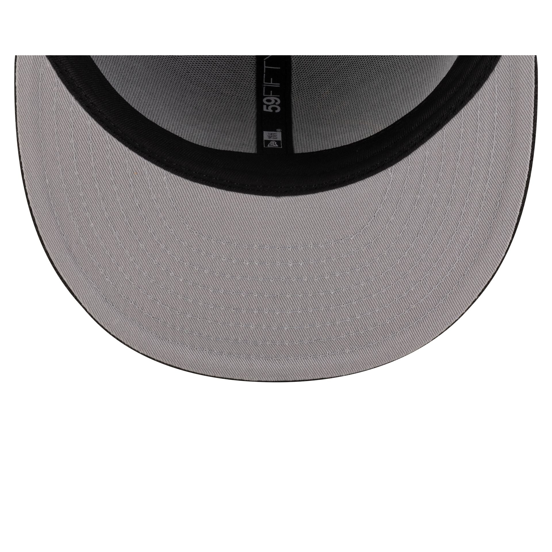 Salt Lake Bees Shadow Tech Black 59FIFTY Fitted Hat - Image 7