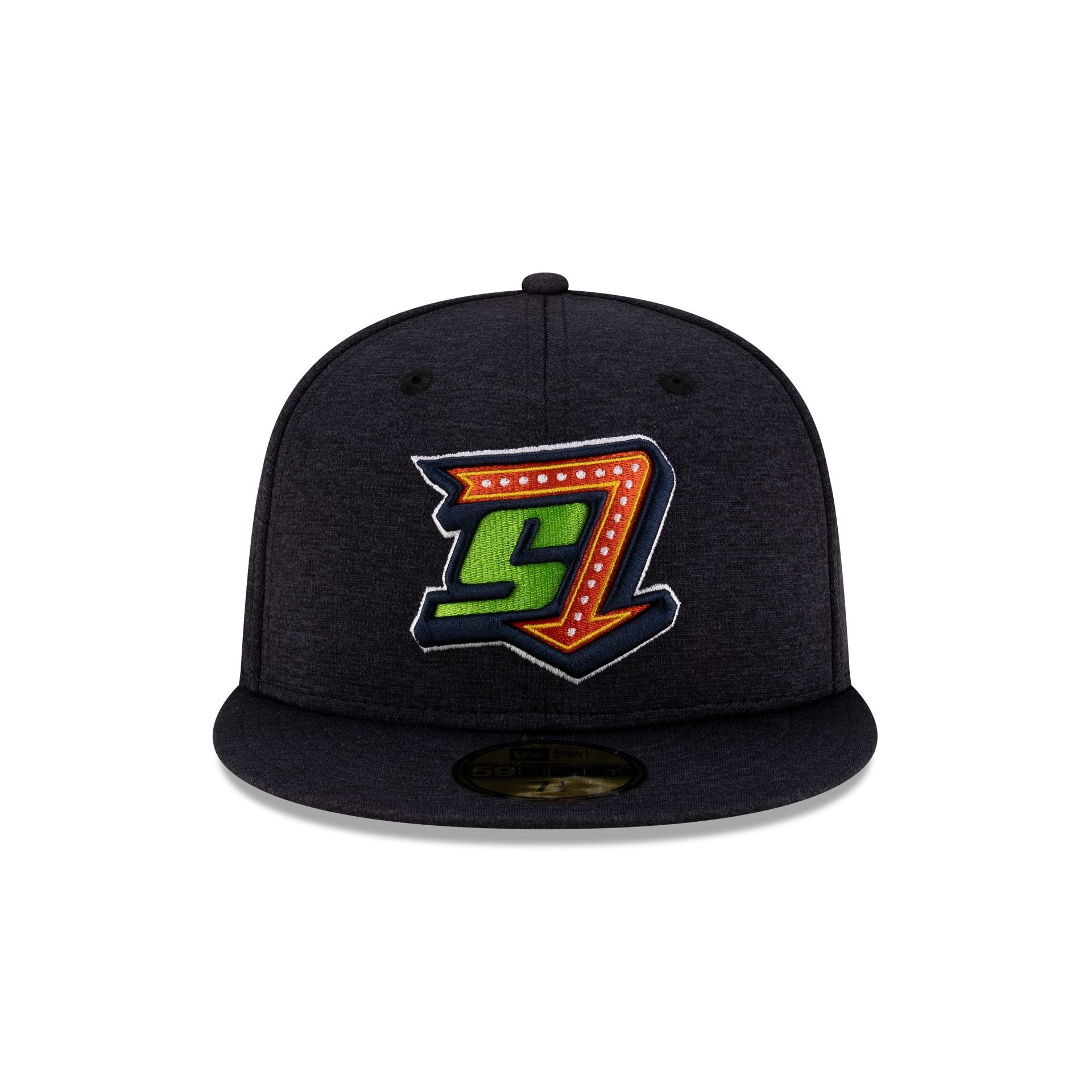 Hub City Spartanburgers Shadow Tech Navy 59FIFTY Fitted Hat - Image 2