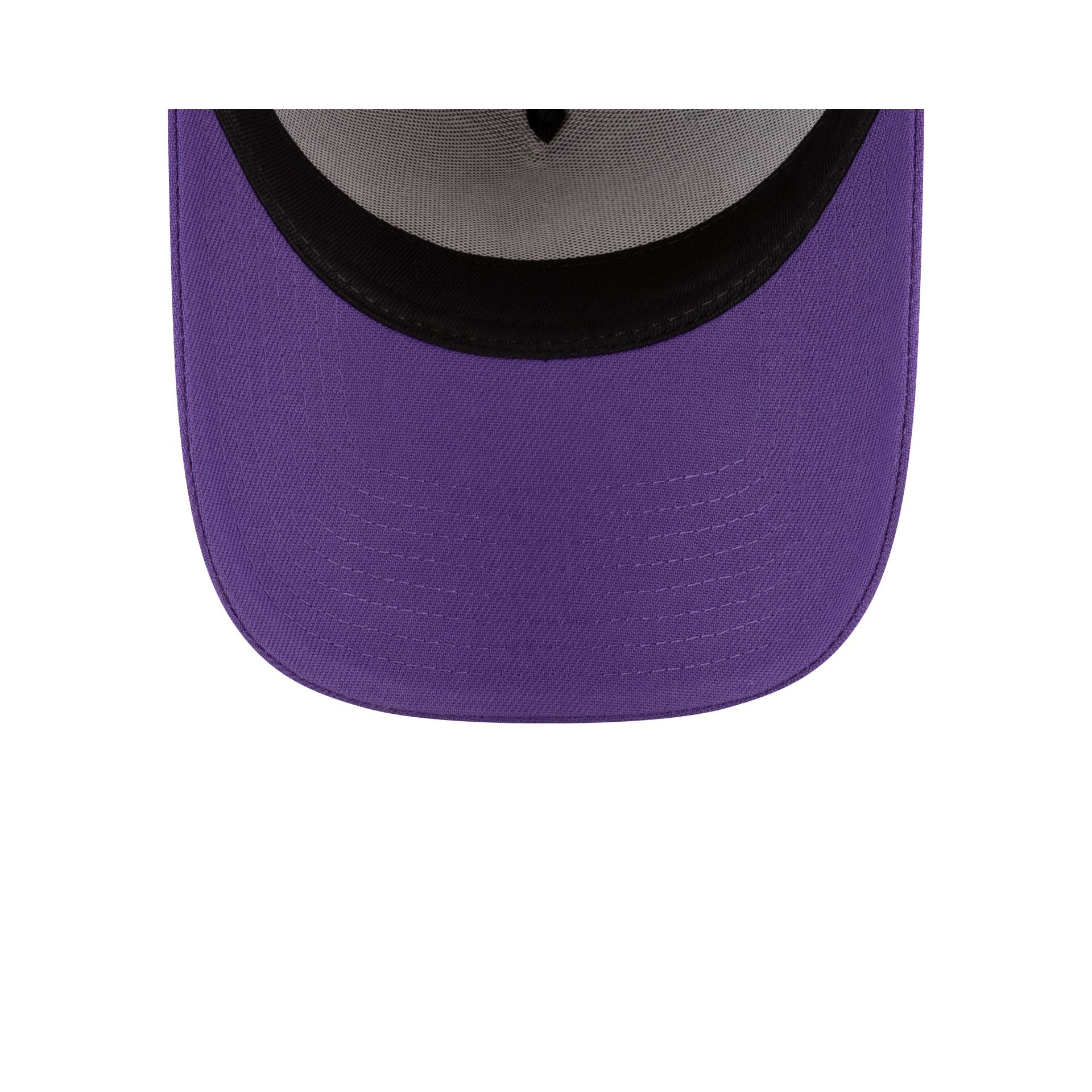 Los Angeles Kings Varsity Purple 9FORTY A-Frame Snapback Hat - Image 7