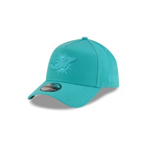 Miami Dolphins Teal 9FORTY A-Frame Snapback Hat