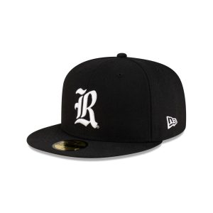 Just Caps Gothic Script Rice University Owls 59FIFTY Fitted Hat