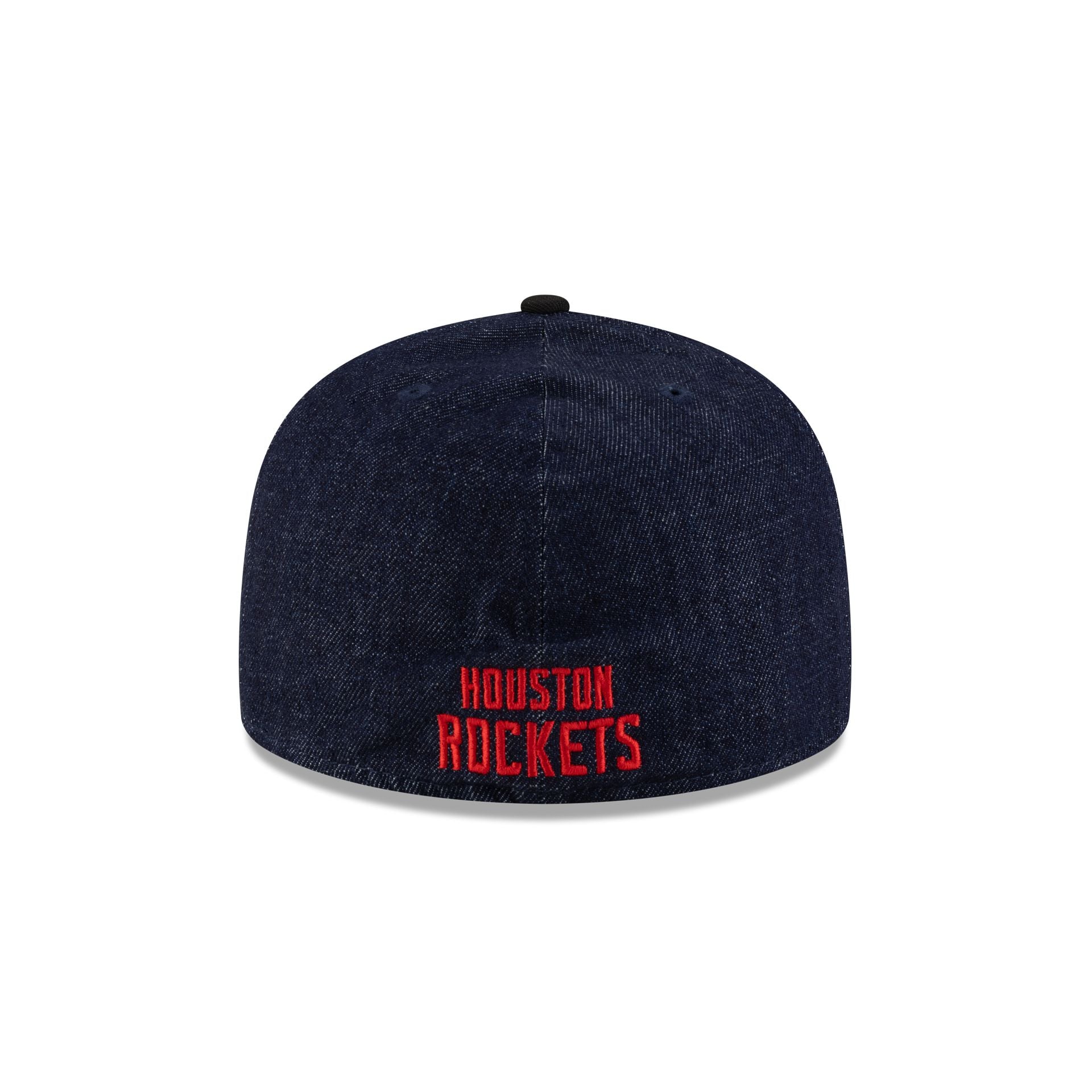 Houston Rockets Navy Denim 59FIFTY A-Frame Fitted Hat - Image 6