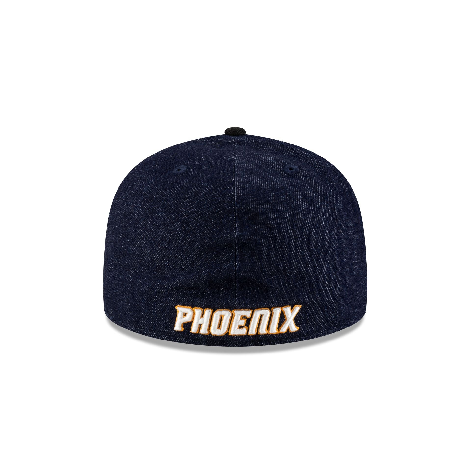 Phoenix Suns Navy Denim 59FIFTY A-Frame Fitted Hat - Image 6