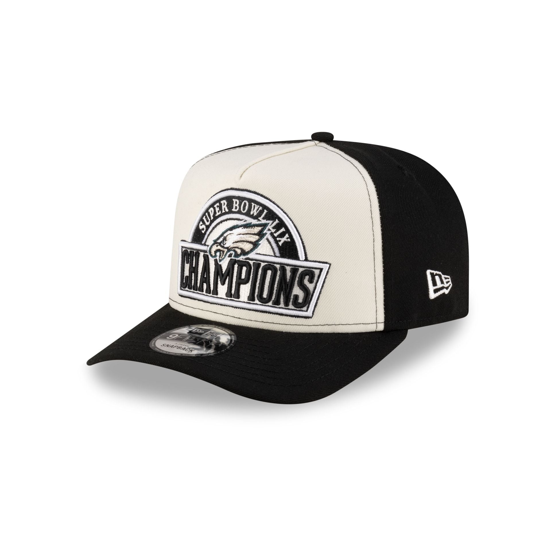 Philadelphia Eagles Super Bowl LIX Champions 9FIFTY A-Frame Snapback Hat - Image 3