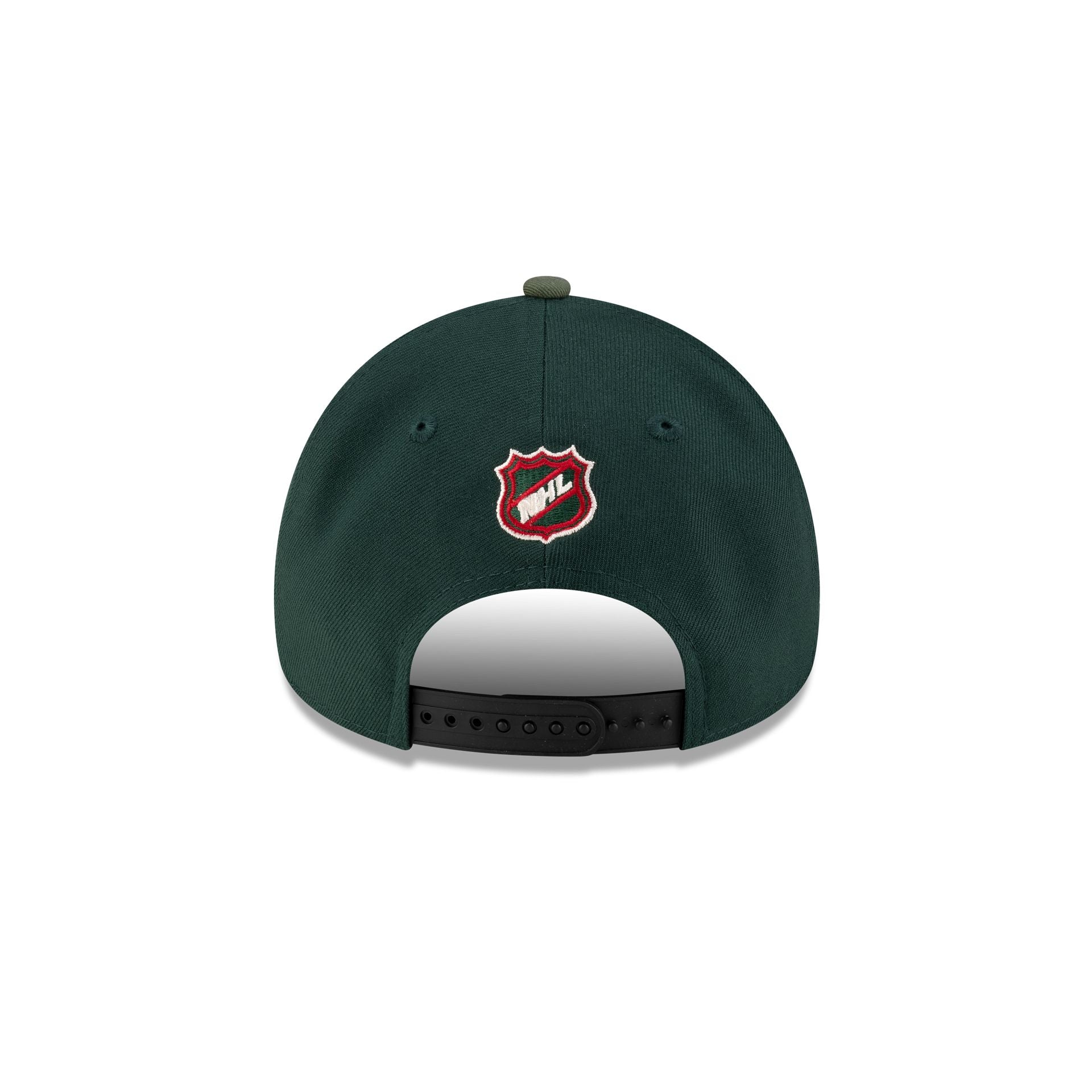 Minnesota Wild Camo Visor 9FORTY A-Frame Snapback Hat - Image 6