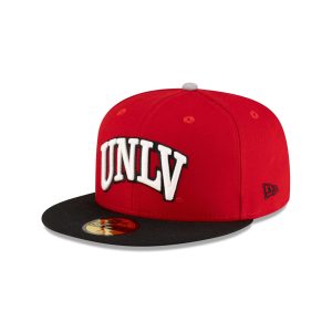 UNLV Runnin' Rebels Scarlet Black 59FIFTY Fitted Hat