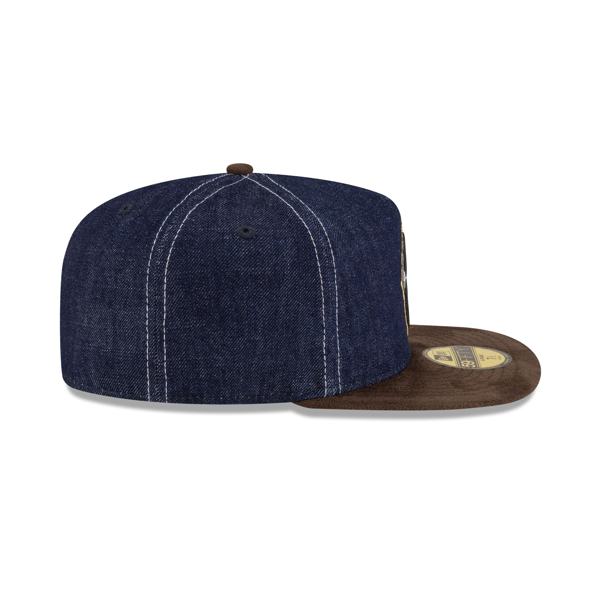 Sugar Land Space Cowboys Houston Pack Denim 59FIFTY A-Frame Fitted Hat - Image 5