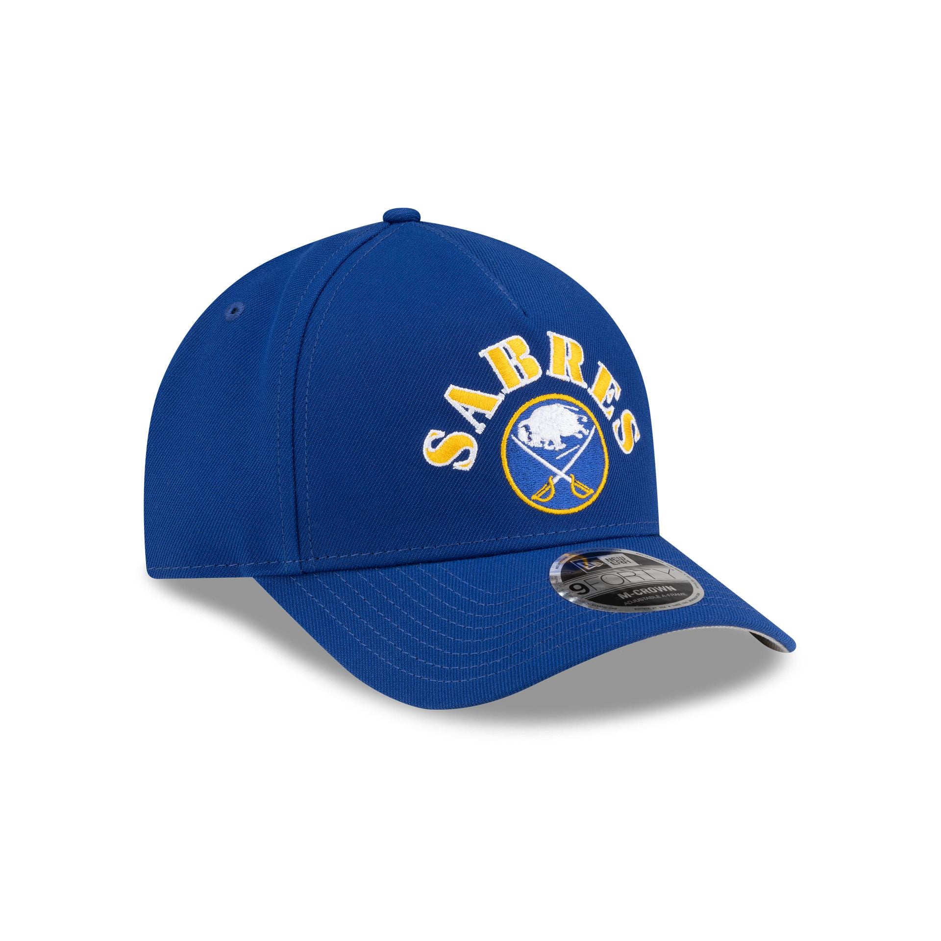 Buffalo Sabres Retro Arch 9FORTY M-Crown A-Frame Snapback Hat - Image 3