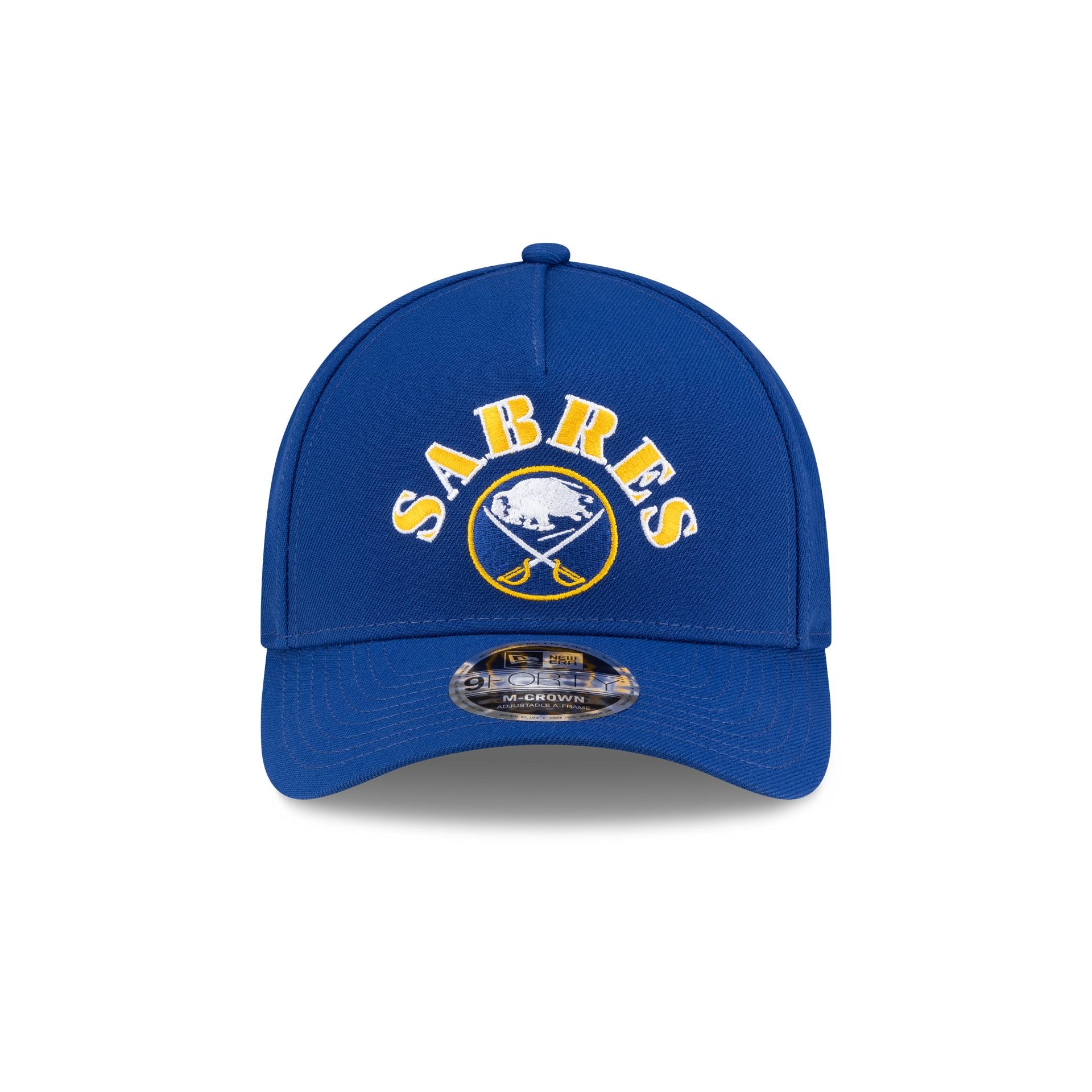 Buffalo Sabres Retro Arch 9FORTY M-Crown A-Frame Snapback Hat - Image 2