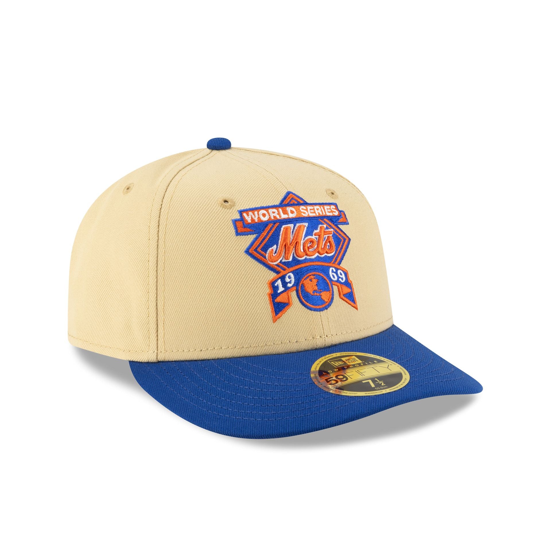 New York Mets World Series Low Profile 59FIFTY Fitted Hat - Image 3