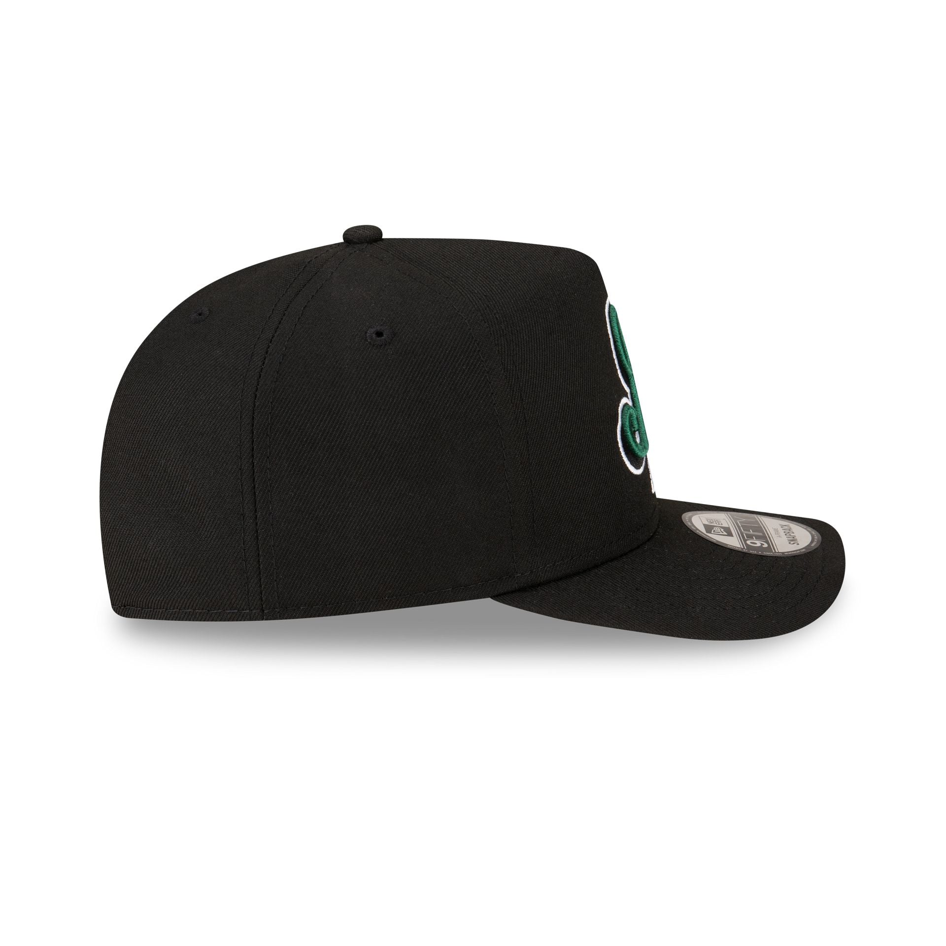 Born x Raised x New York Jets Script Black 9FIFTY A-Frame Snapback Hat - Image 5