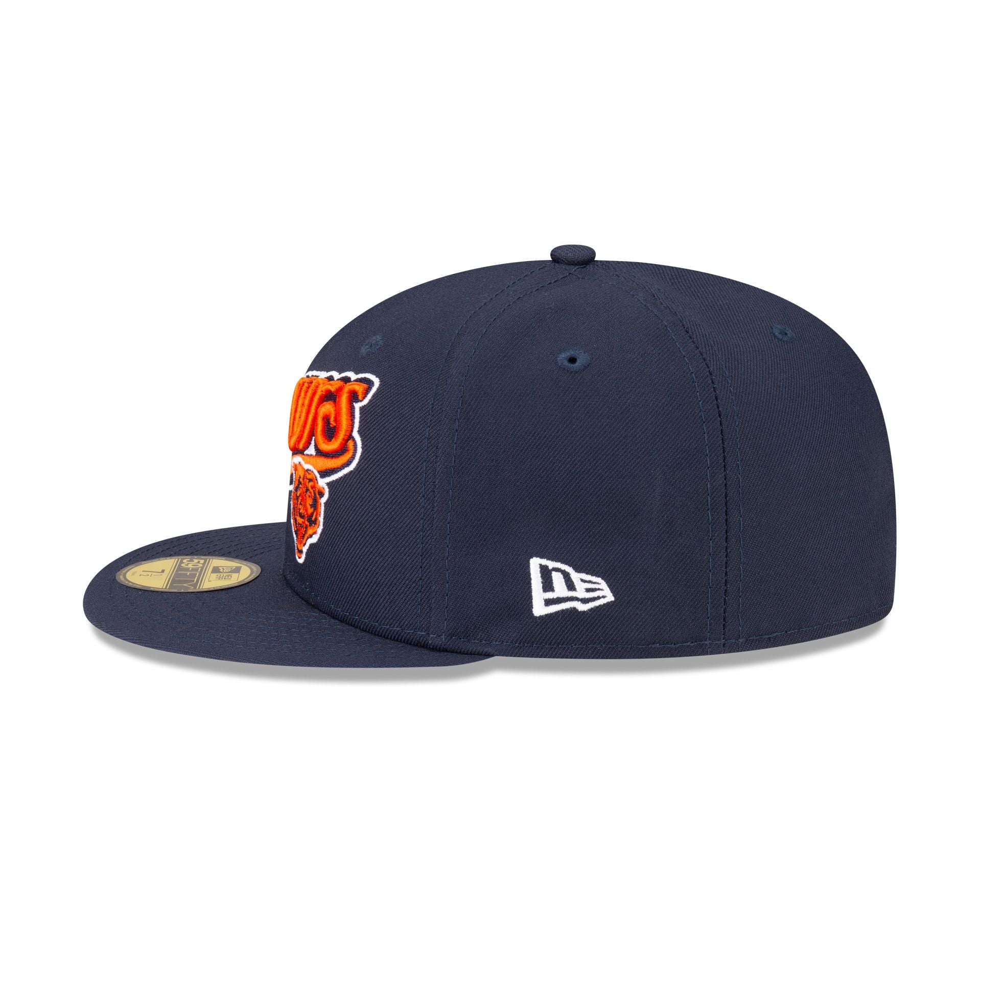 Born x Raised x Chicago Bears Script 59FIFTY Fitted Hat - Image 5