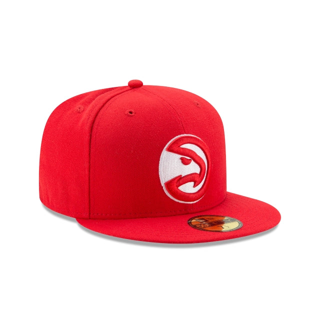 Atlanta Hawks Team Color 59FIFTY Fitted Hat - Image 3