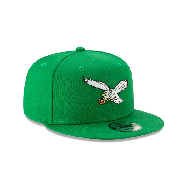 Philadelphia Eagles Historic Green 9FIFTY Snapback Hat - Image 3