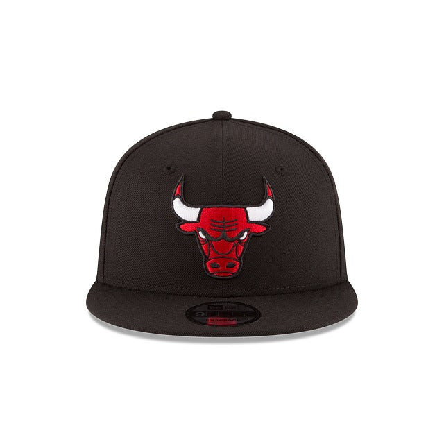 Chicago Bulls Black 9FIFTY Snapback Hat - Image 2
