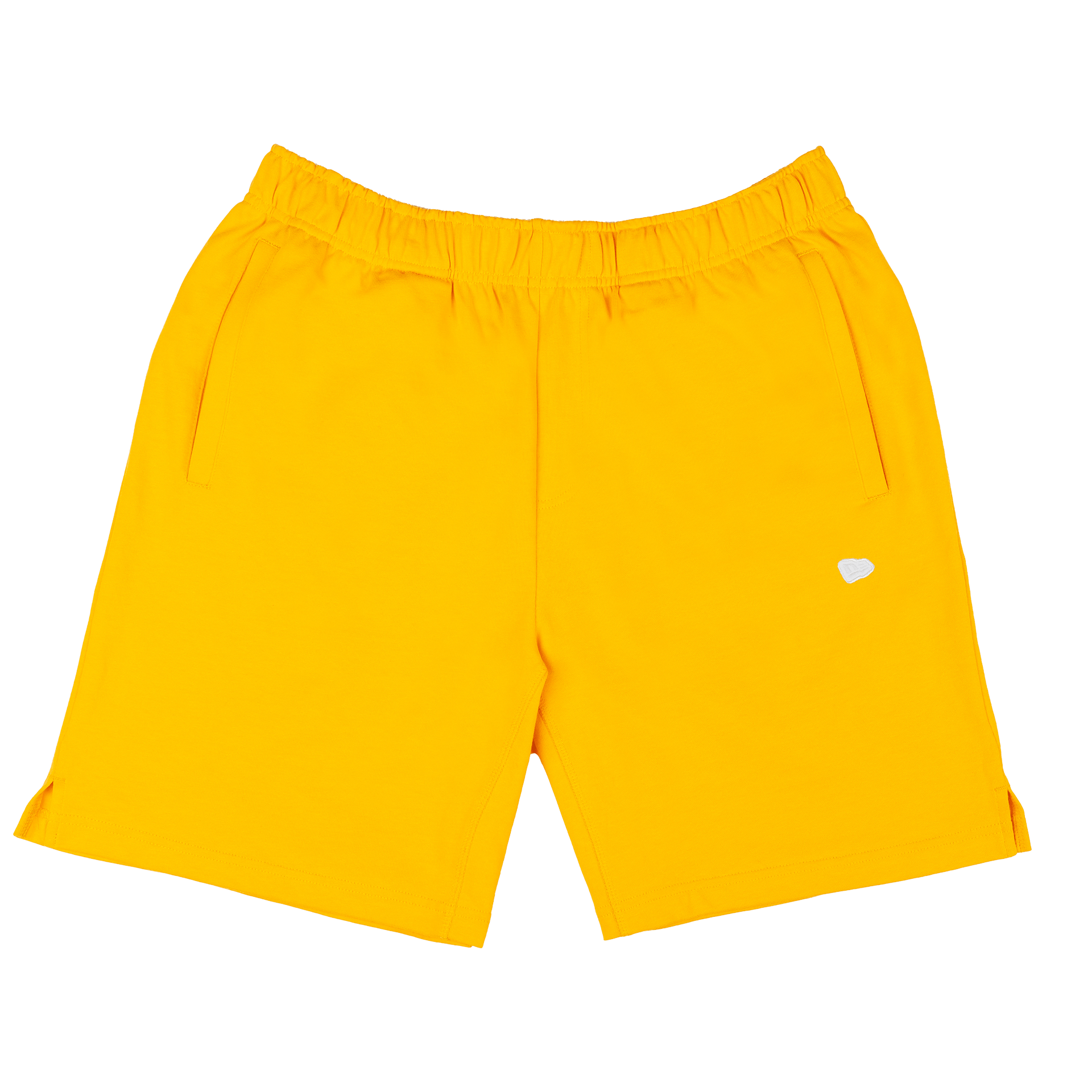 New Era Branded Alden Gold Sweatshorts - Image 2
