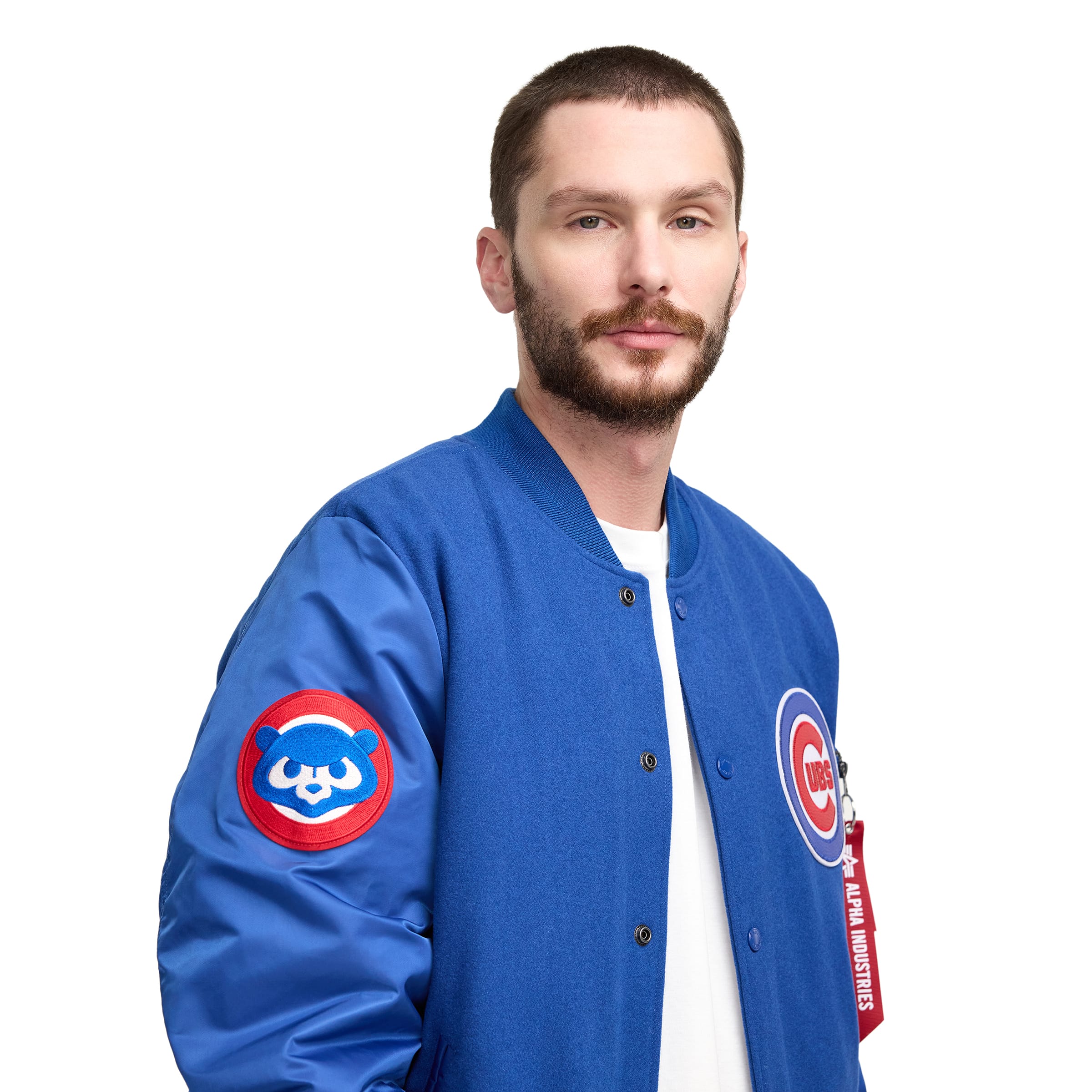 Alpha Industries x San Diego Padres MA-1 Wool Varsity Jacket - Image 2