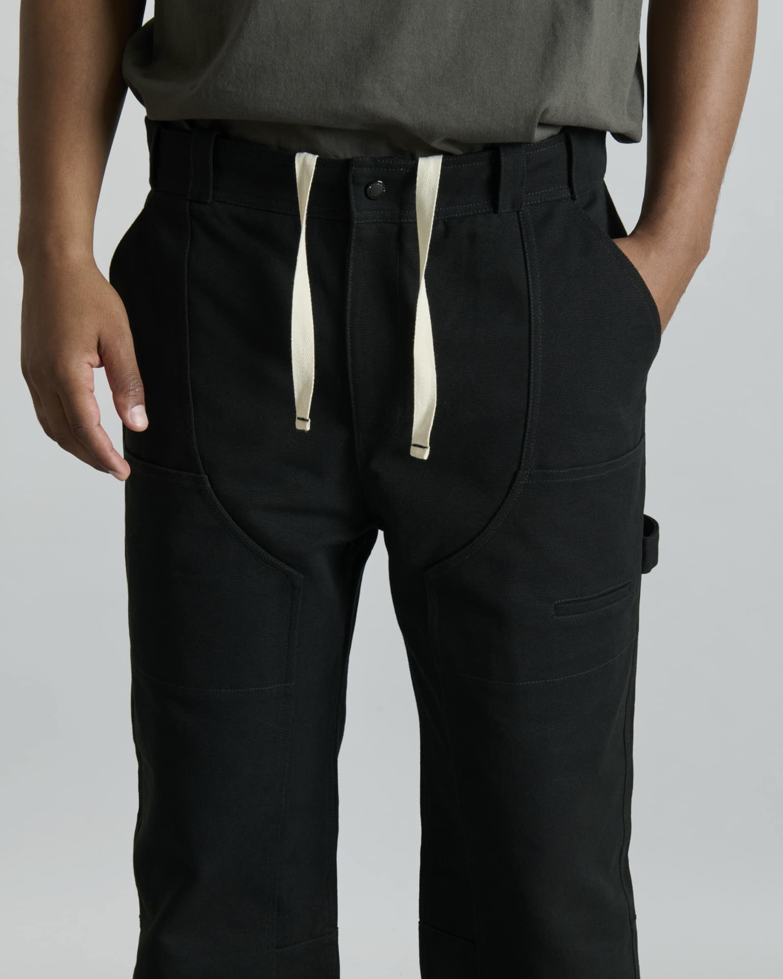 Forge Black Double Knee Pants - Image 4